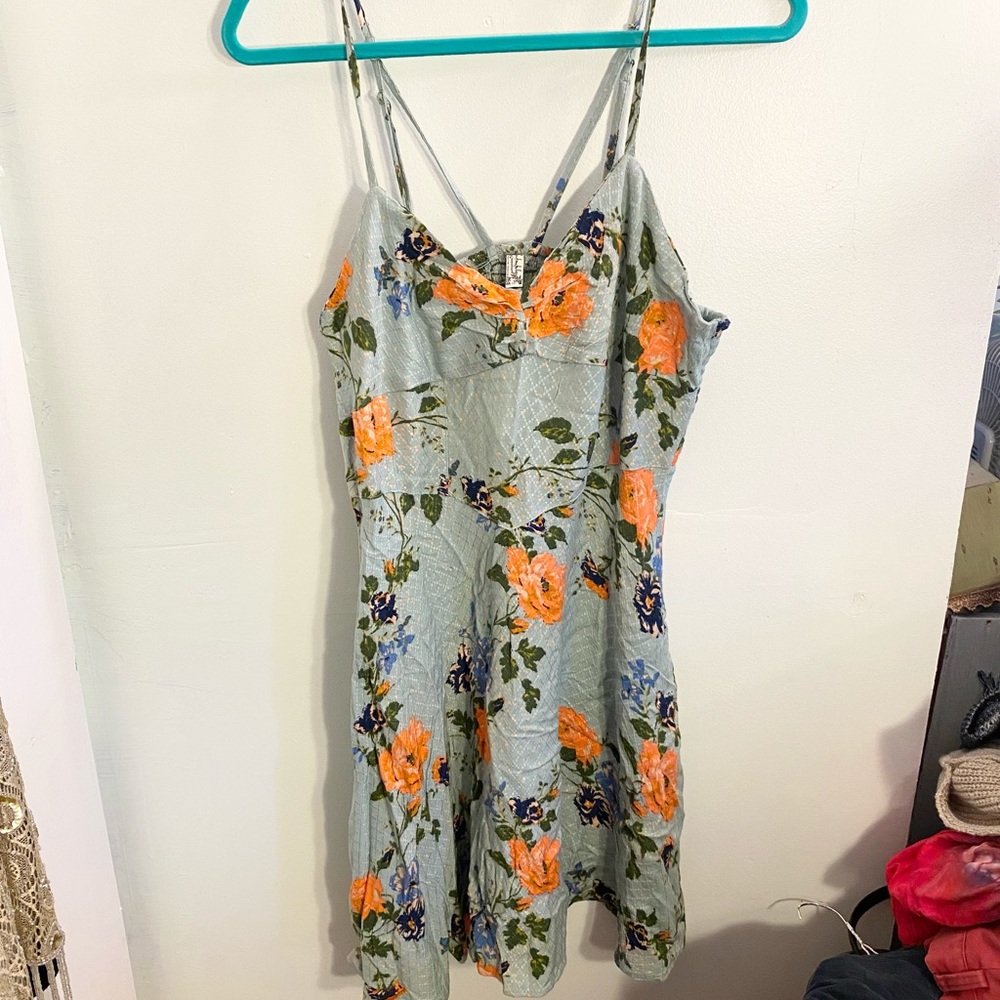 •Free People• Floral Summer Dress